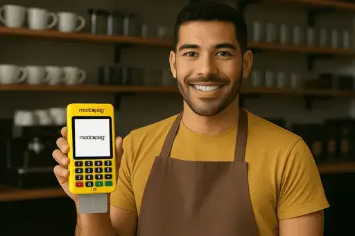 ModoPag: economia nas taxas, parcelamento em 18x e suporte humano. Maquininha com garantia vitalícia para seu negócio.